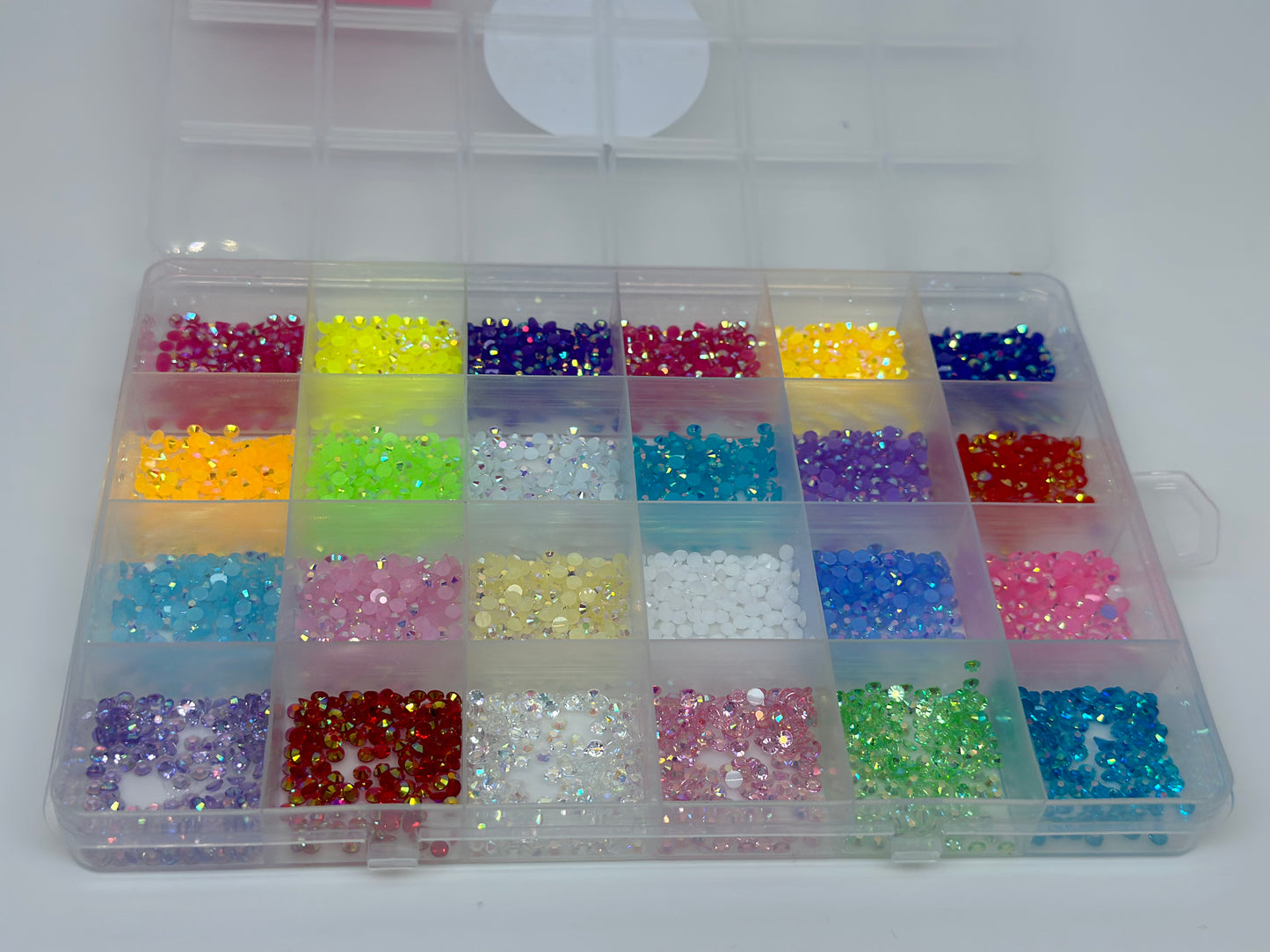 Small Rhinestone box colors mix